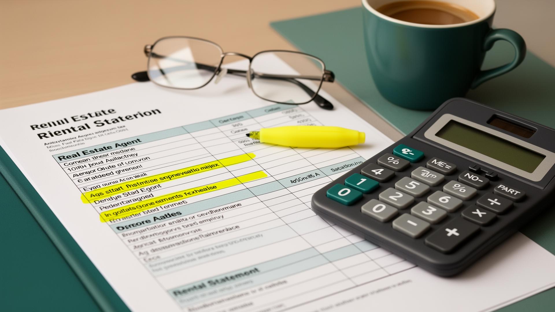 Your agent's rental statement, explained — and how to use it at tax time